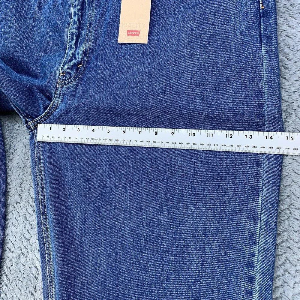 Levis 560 Jeans Men's 42x32 Blue Denim Loose Fit Comfort Wide Leg Baggy NWT